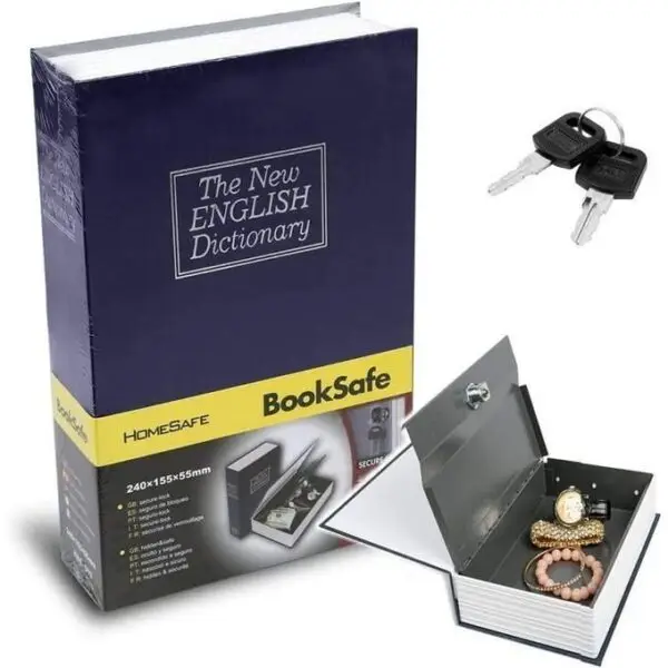 Coffre-fort livres خزانة على شكل كتاب