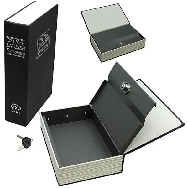 Coffre-fort livres خزانة على شكل كتاب