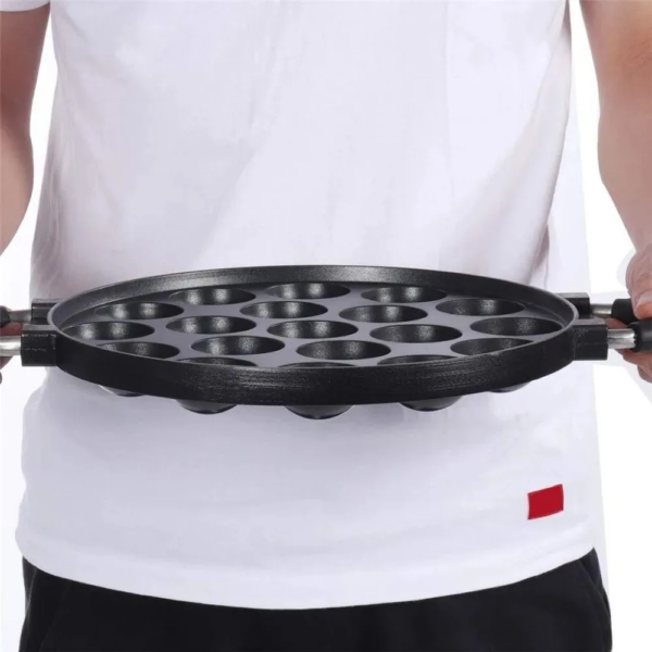 Moule Takoyaki Japonais - مقلاة كرات الأخطبوط اليابانية (تاكوياكي)