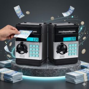 عرض الهمزة: 2 حصالات ذكية للأوراق والنقد + توصيل فابور (توفير 50 درهم)